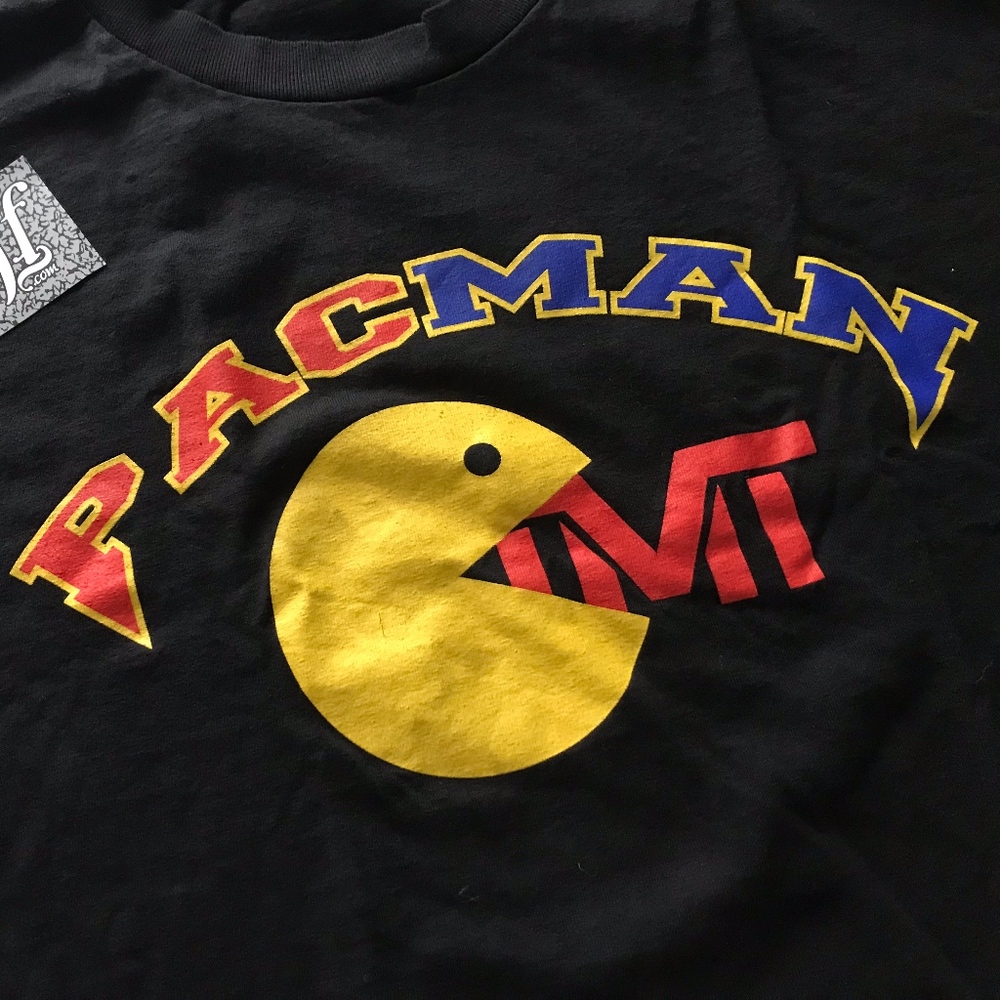 MANNY PACQUIAO FLOYD MAYWEATHER TMT PACMAN SHIRT M